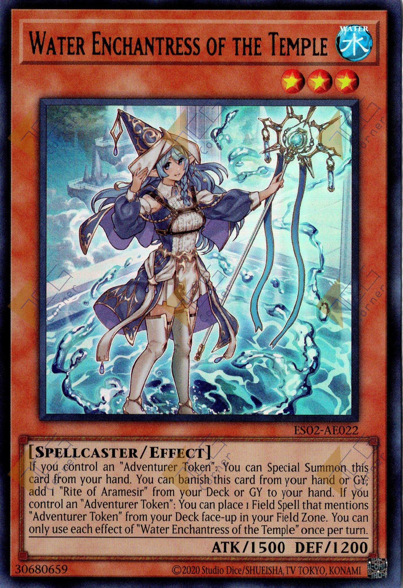 ES02-AE022 Water Enchantress of the Temple (UR)