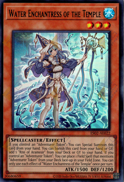 ES02-AE022 Water Enchantress of the Temple (UR)