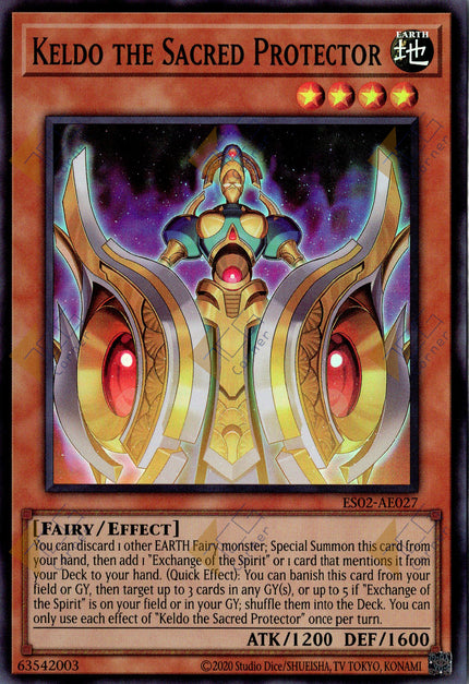 ES02-AE027 Keldo the Sacred Protector (SR)