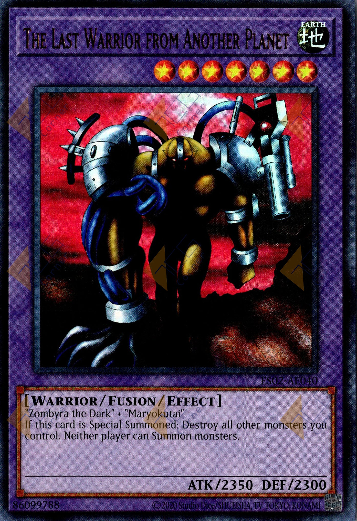 ES02-AE040 The Last Warrior from Another Planet (UR)