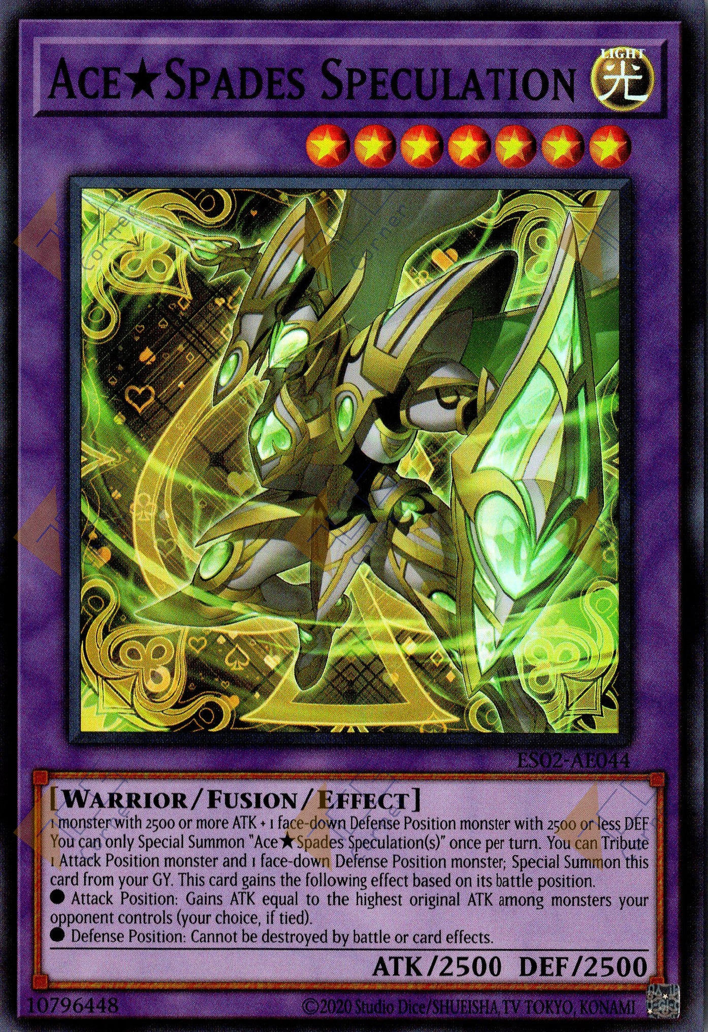 ES02-AE044 Ace★Spades Speculation (SR)
