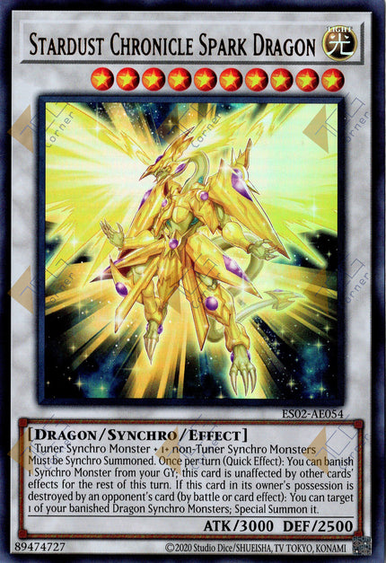 ES02-AE054 Stardust Chronicle Spark Dragon (UR)