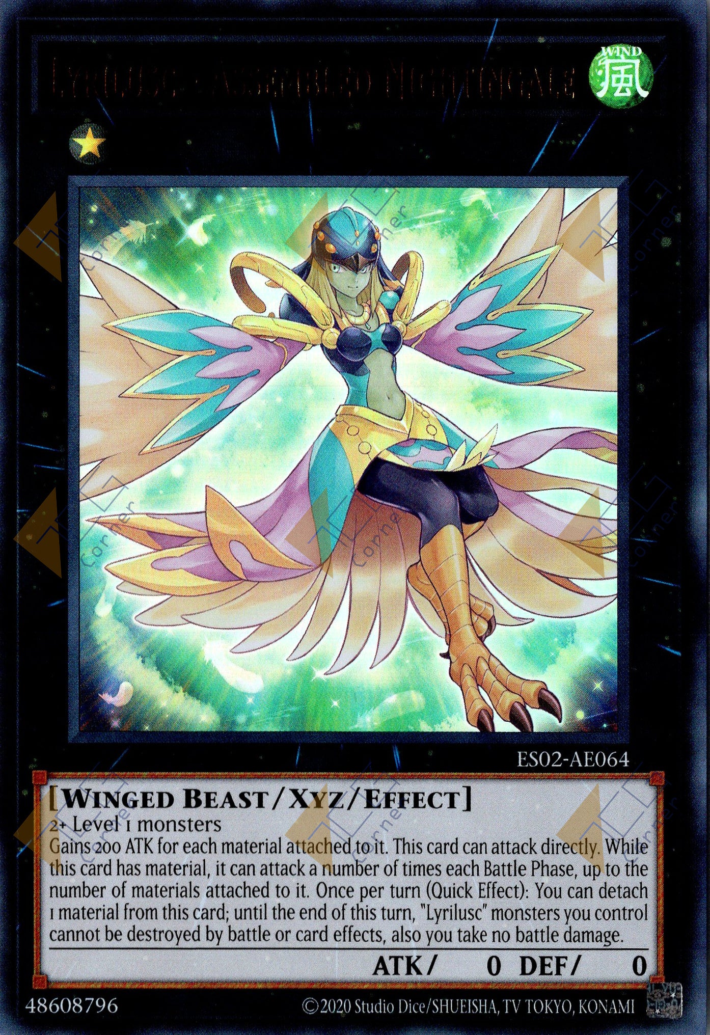ES02-AE064 Lyrilusc - Assembled Nightingale (UR)