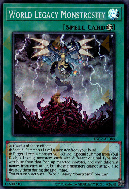 ES02-AE089 World Legacy Monstrosity (SR)