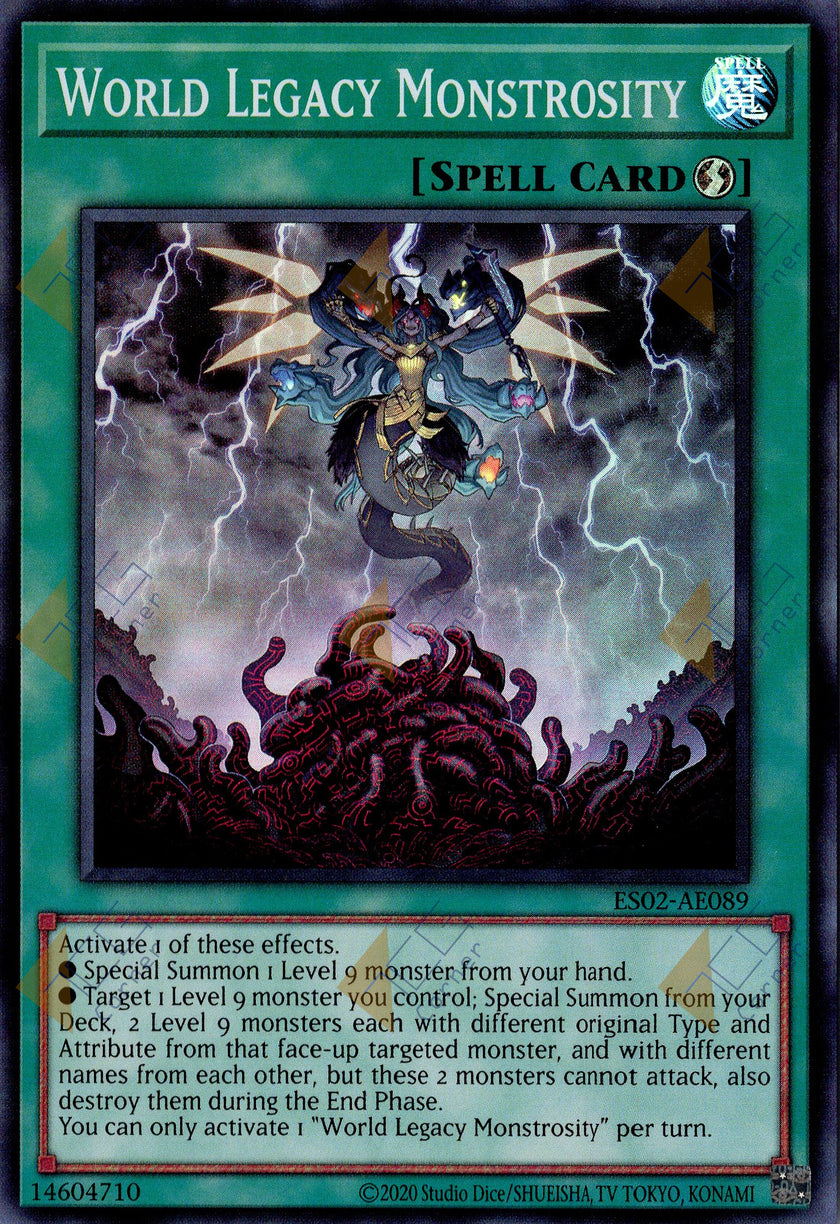 ES02-AE089 World Legacy Monstrosity (SR)