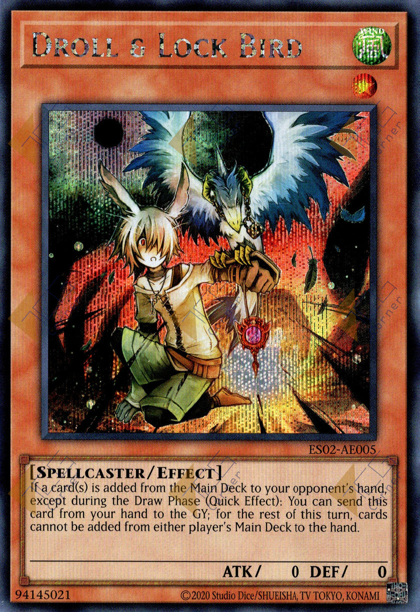 ES02-AE005 Droll & Lock Bird (SER)