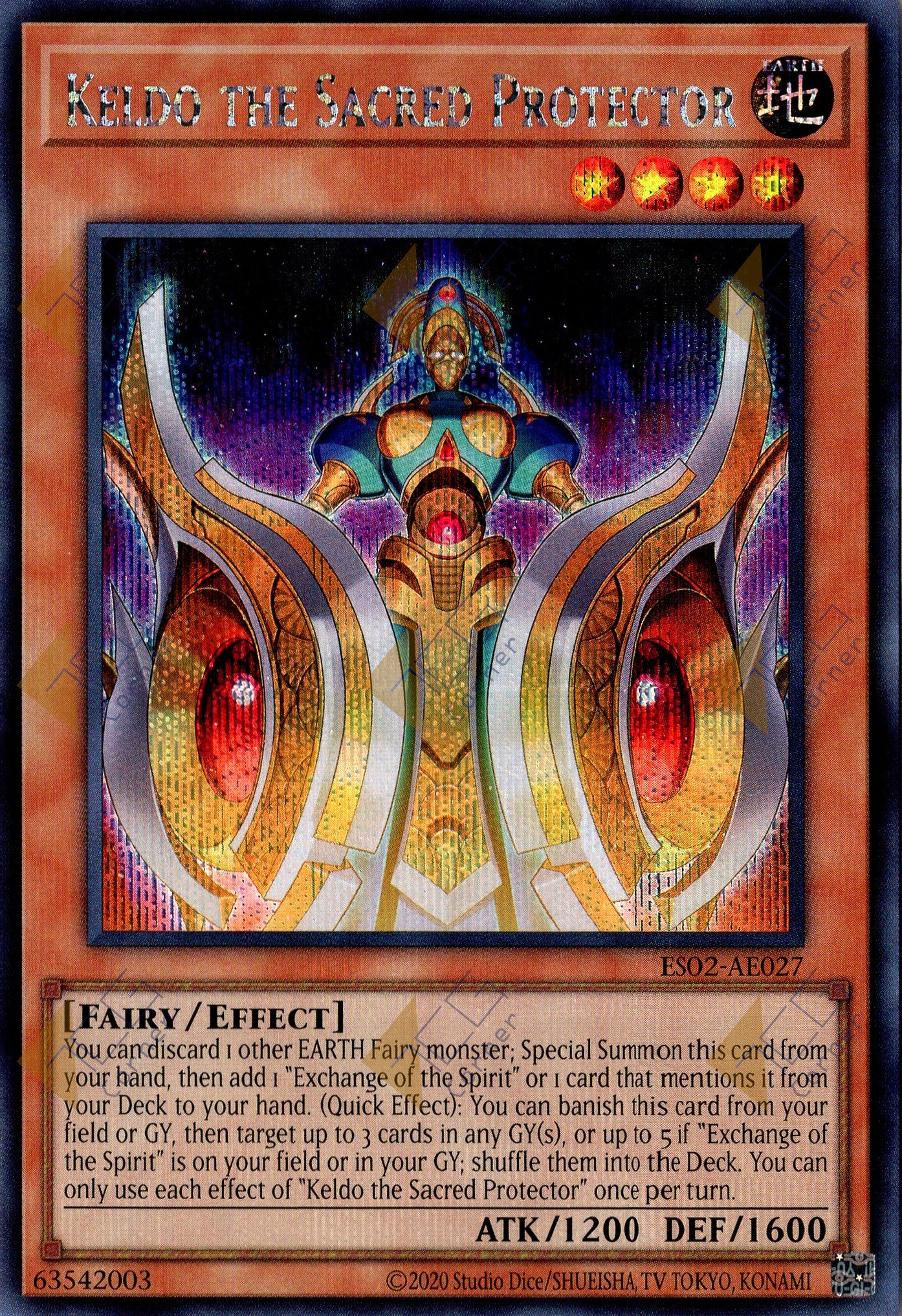 ES02-AE027 Keldo the Sacred Protector (SER)
