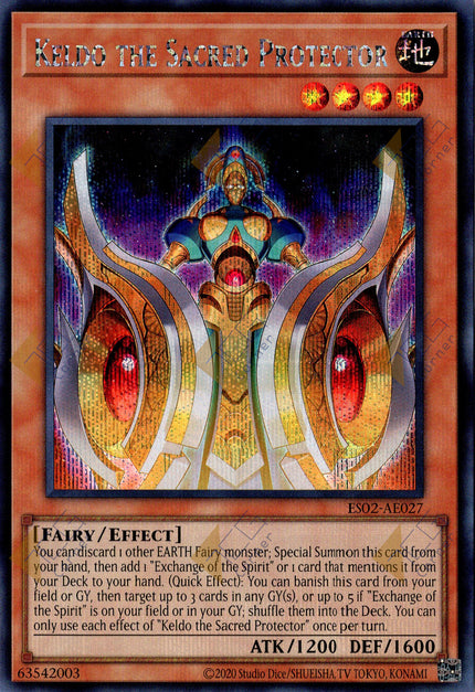 ES02-AE027 Keldo the Sacred Protector (SER)