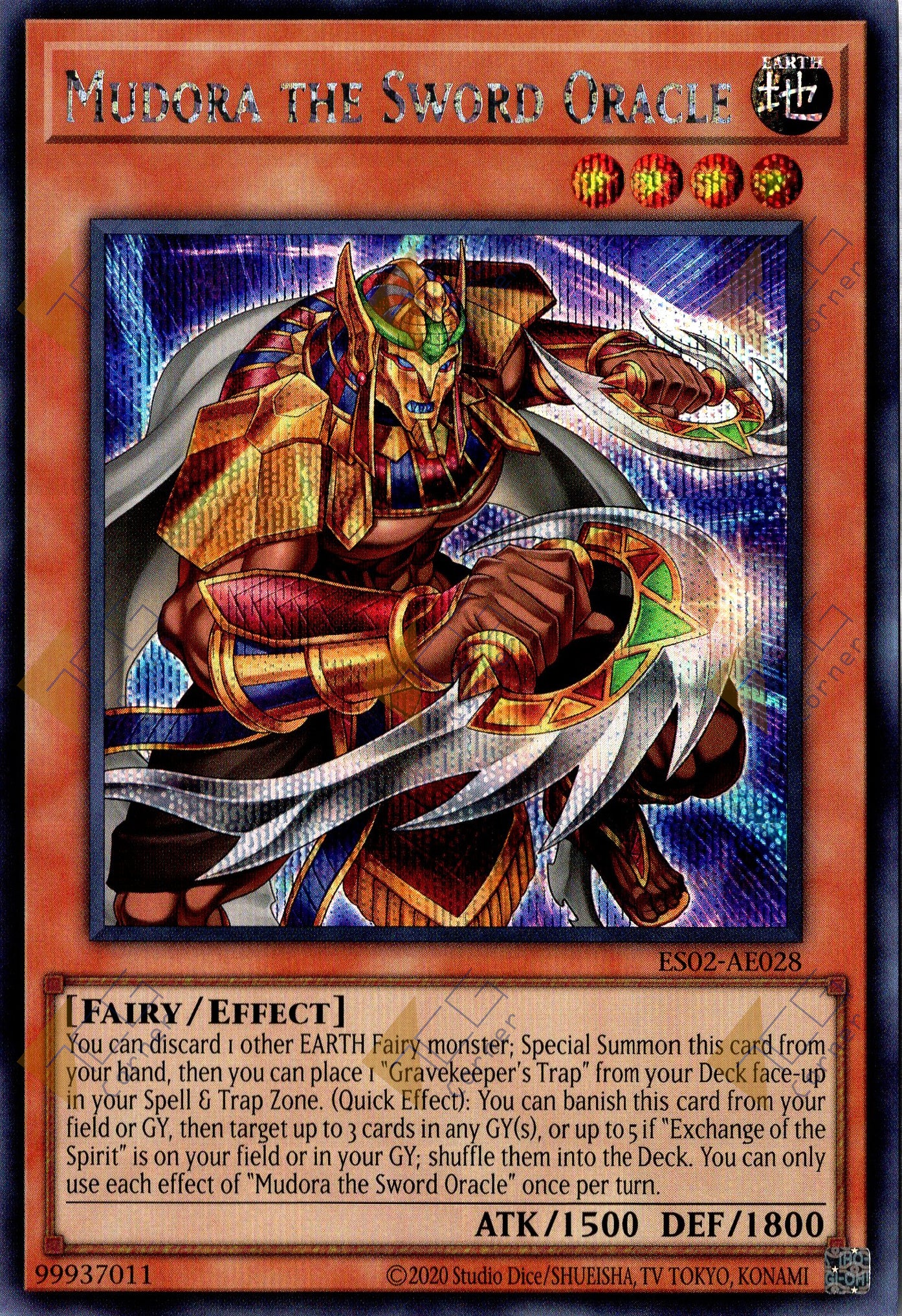 ES02-AE028 Mudora the Sword Oracle (SER)