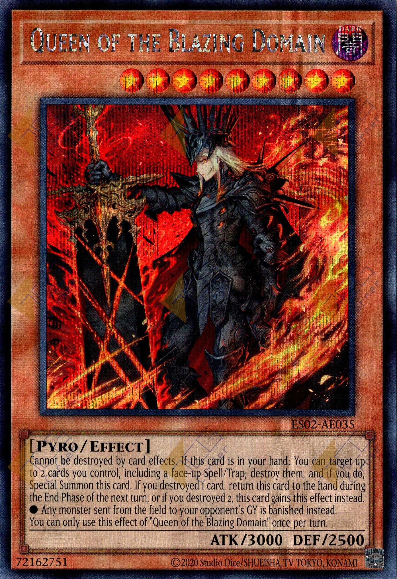 ES02-AE035 Queen of the Blazing Domain (SER)
