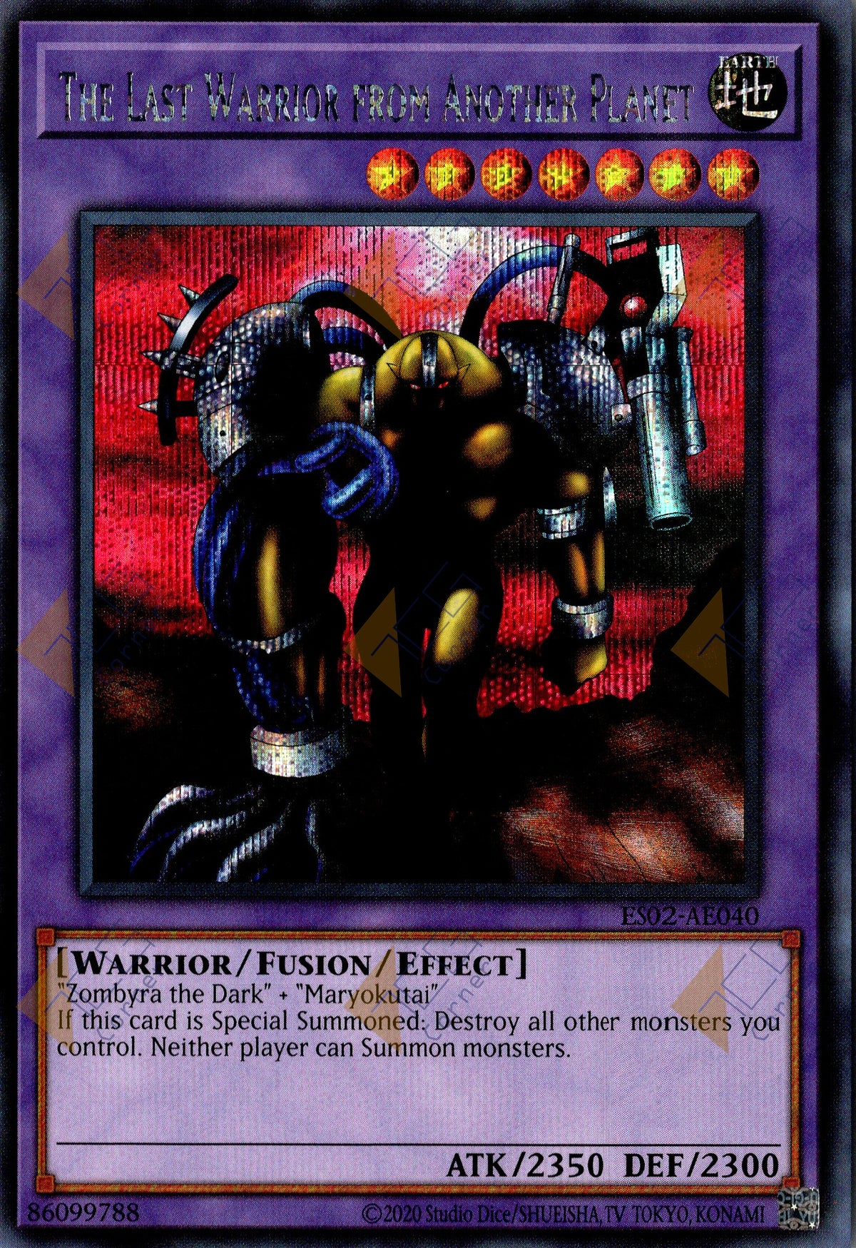 ES02-AE040 The Last Warrior from Another Planet (SER)