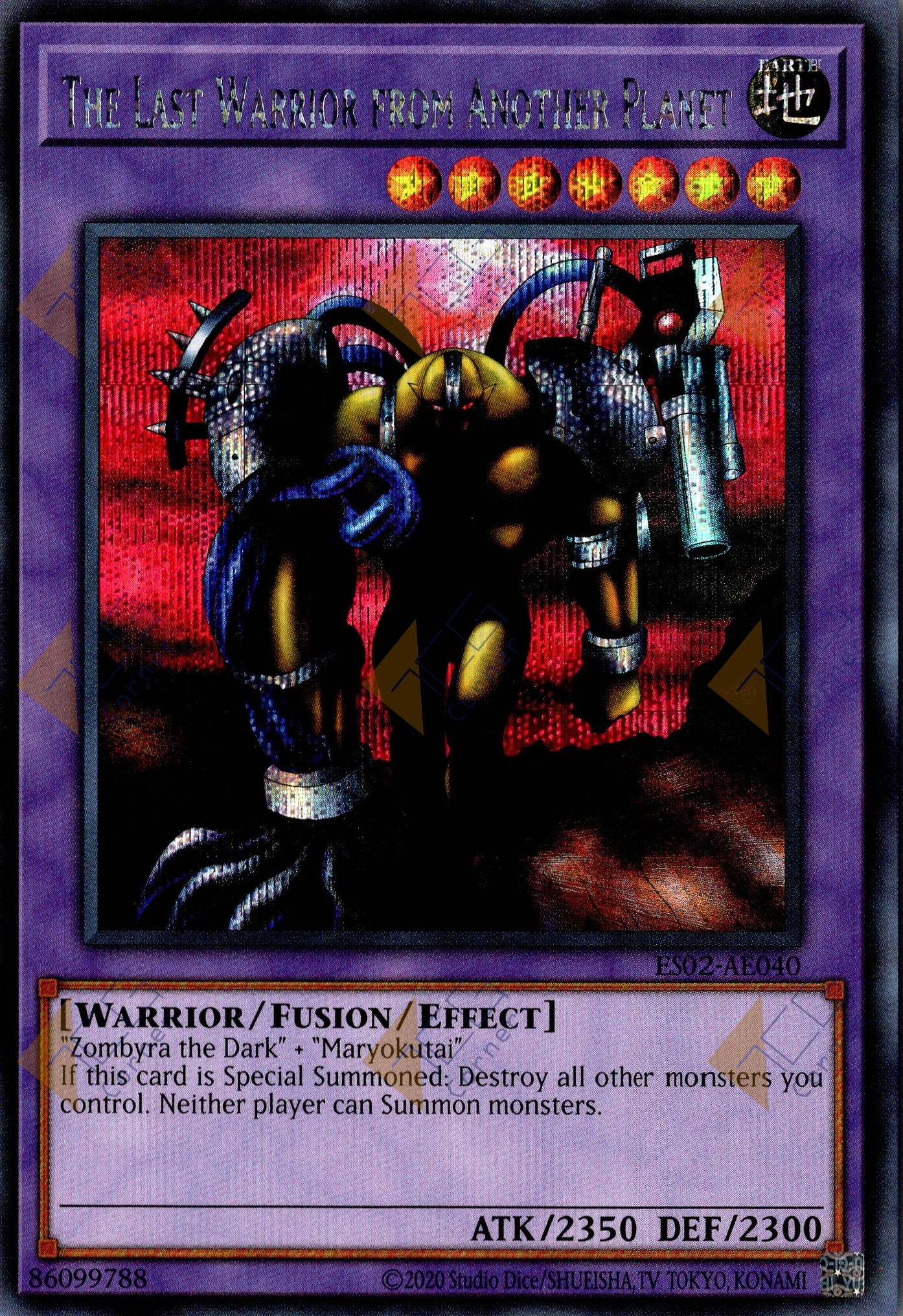 ES02-AE040 The Last Warrior from Another Planet (SER)