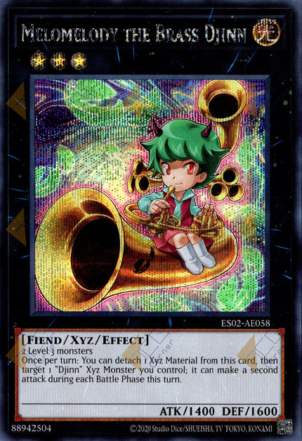 ES02-AE058 Melomelody the Brass Djinn (SER)