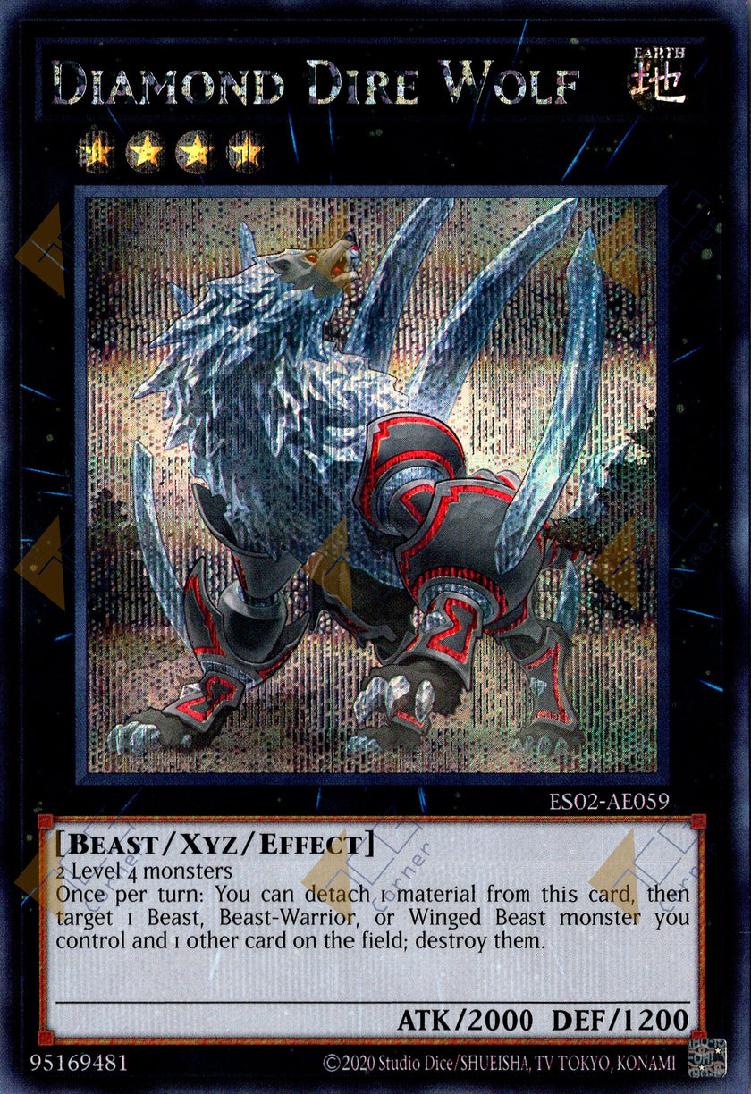 ES02-AE059 Diamond Dire Wolf (SER)