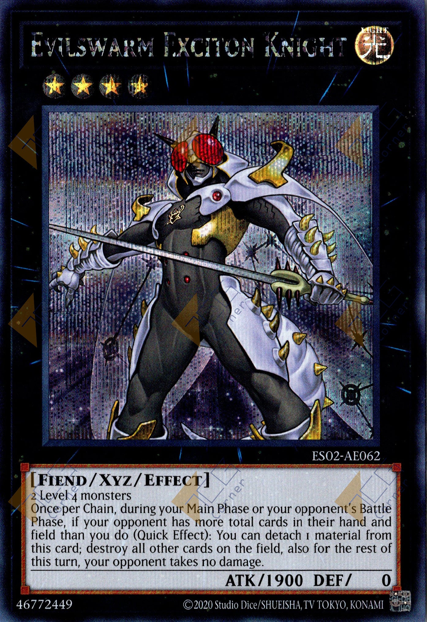 ES02-AE062 Evilswarm Exciton Knight (SER)