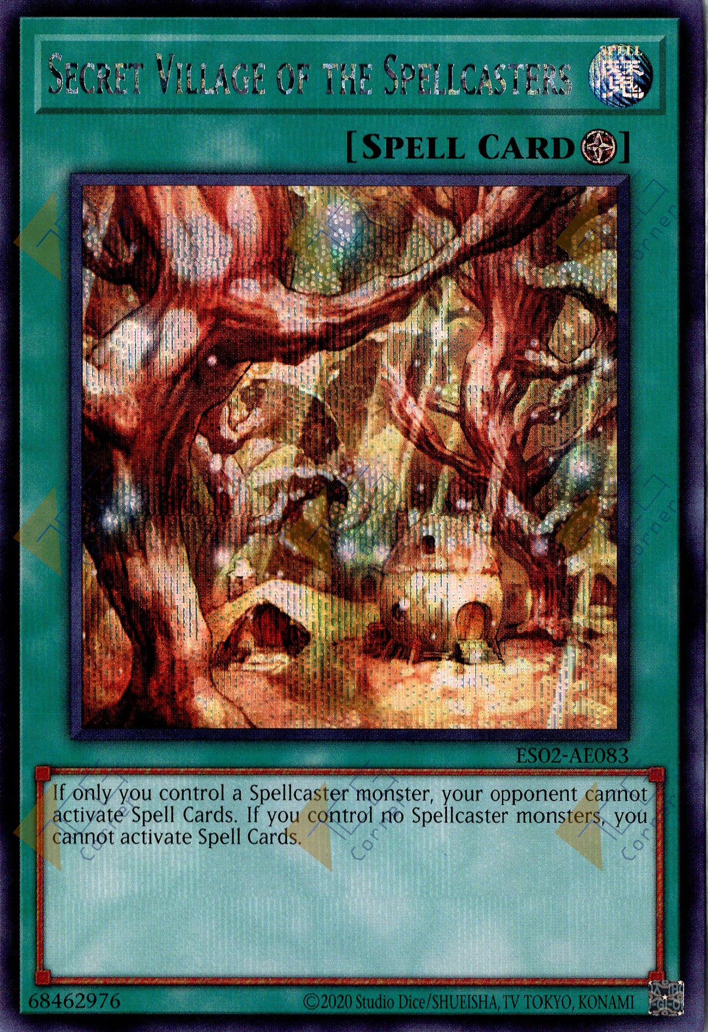 ES02-AE083 Secret Village of the Spellcasters (SER)