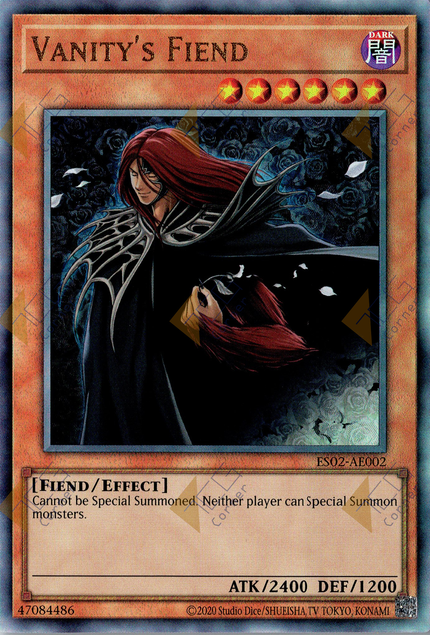 ES02-AE002 Vanity's Fiend (UL) (Status C)