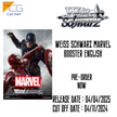 Weiß Schwarz MARVEL Booster English Pre-Order