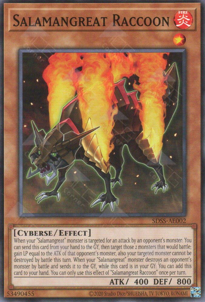 SDSS-AE002 Salamangreat Raccoon (N)