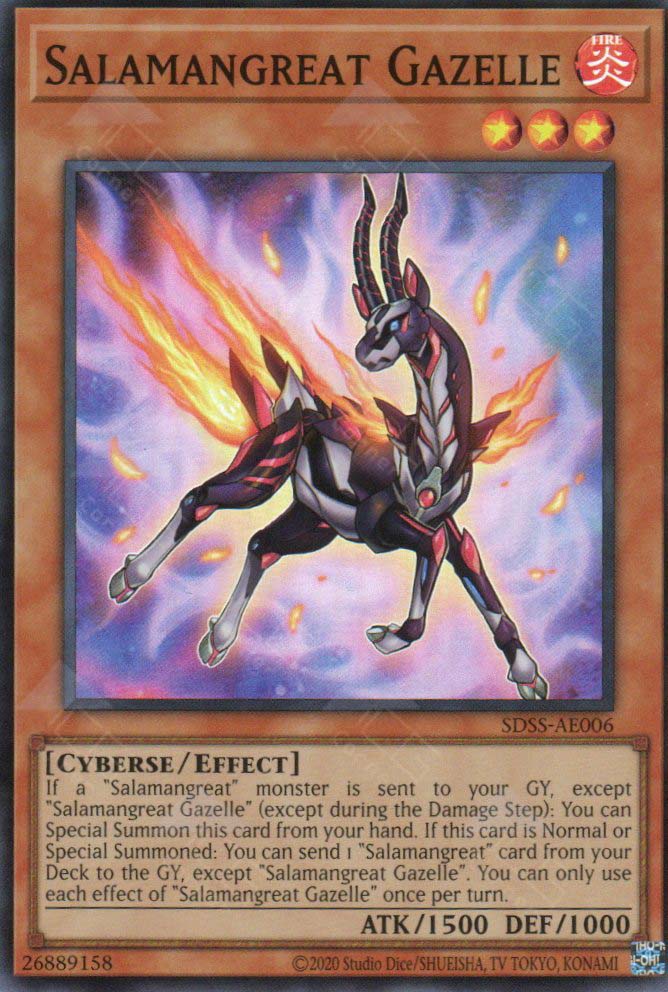 SDSS-AE006 Salamangreat Gazelle (SR)