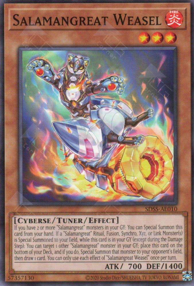 SDSS-AE010 Salamangreat Weasel (N)