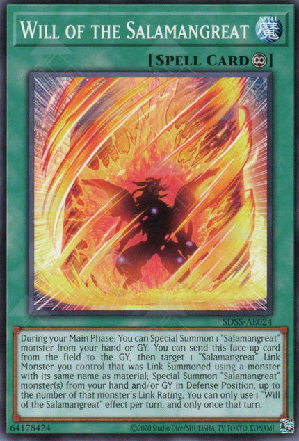 SDSS-AE024 Will of the Salamangreat (N)