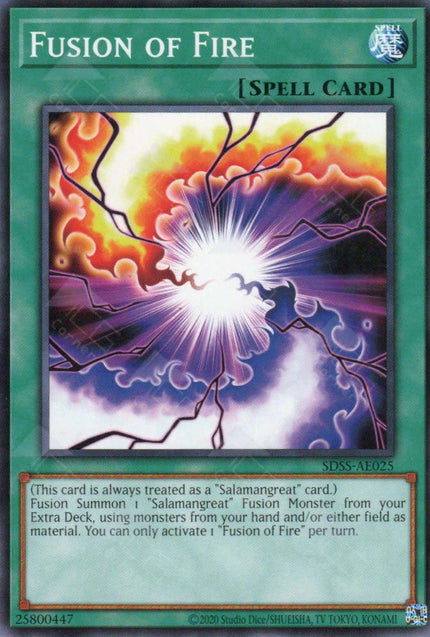 SDSS-AE025 Fusion of Fire (N)