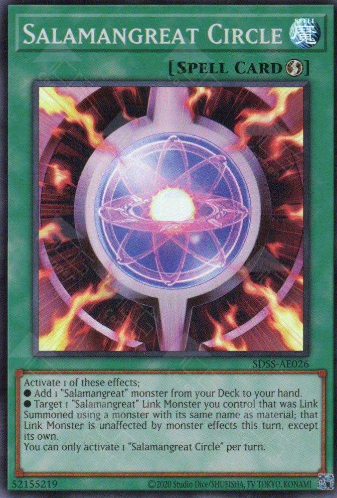 SDSS-AE026 Salamangreat Circle (SR)