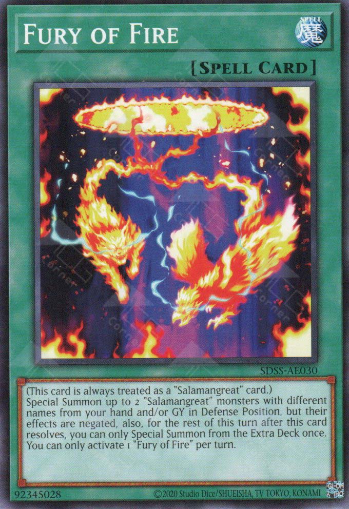 SDSS-AE030 Fury of Fire (N)