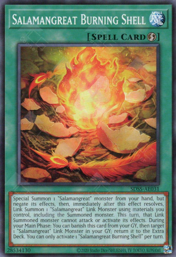 SDSS-AE031 Salamangreat Burning Shell (N)