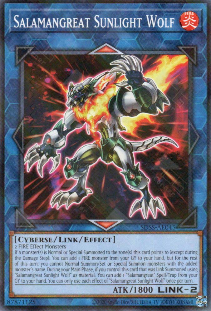 SDSS-AE045 Salamangreat Sunlight Wolf (P-N)