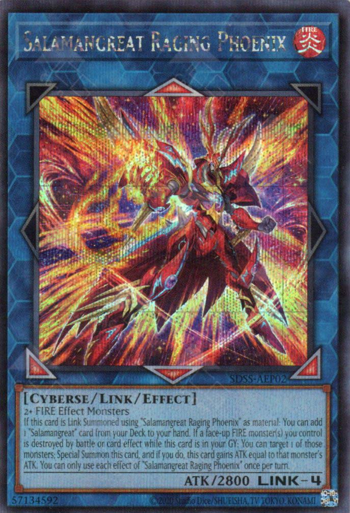 SDSS-AEP02 Salamangreat Raging Phoenix (SER)
