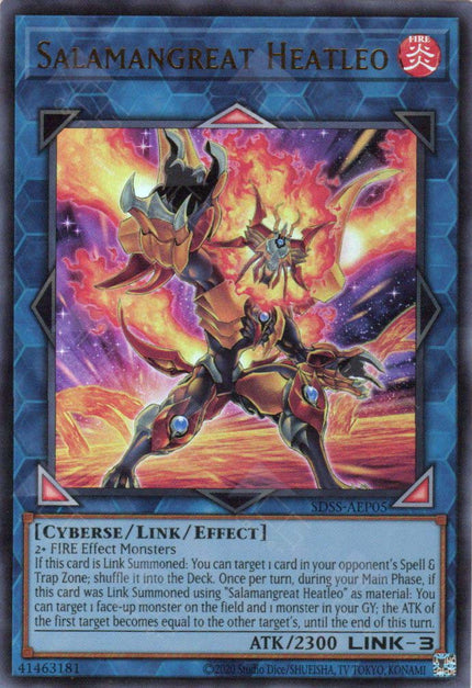 SDSS-AEP05 Salamangreat Heatleo (SR)