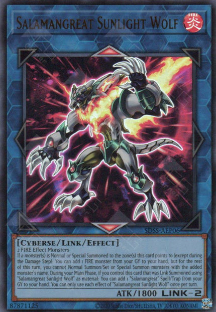 SDSS-AEP06 Salamangreat Sunlight Wolf (SR)