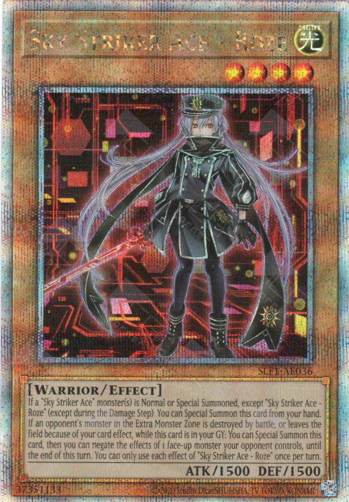 SLF1-AE036 Sky Striker Ace - Roze (QCSR) (Alternate Art)