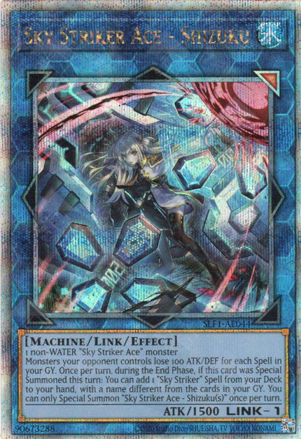 SLF1-AE044 Sky Striker Ace - Shizuku (QCSR) (Alternate Art)