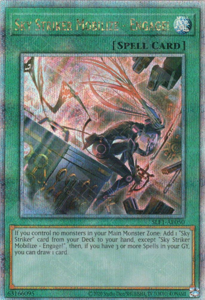 SLF1-AE050 Sky Striker Mobilize - Engage! (QCSR) (Alternate Art) (Status A)