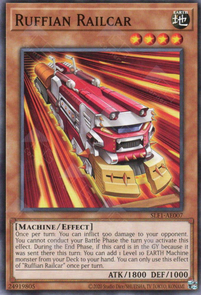 SLF1-AE007 Ruffian Railcar (N)