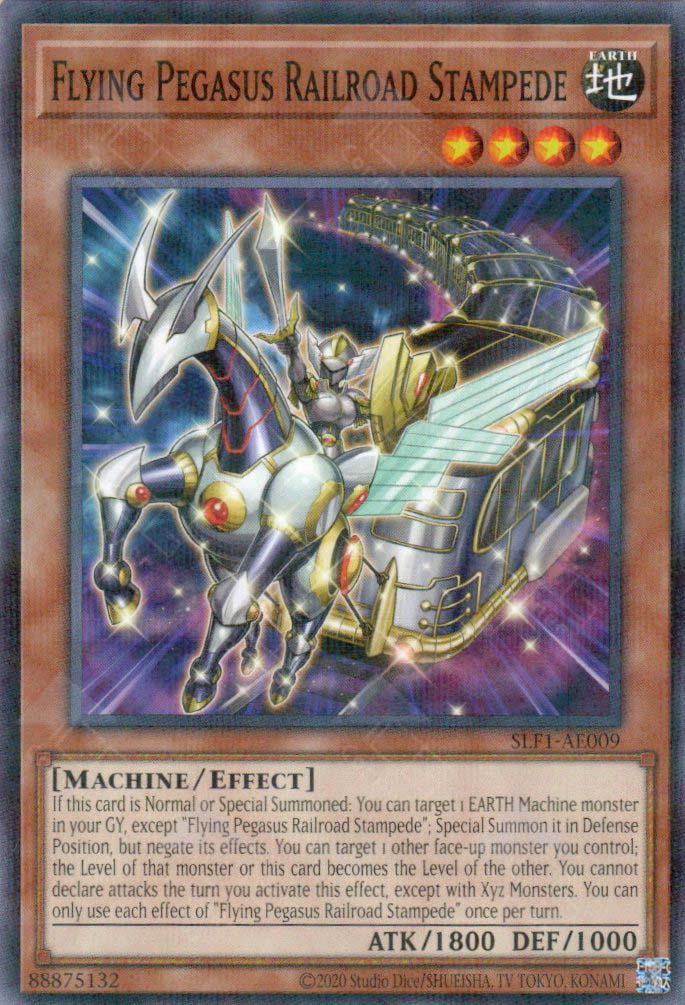 SLF1-AE009 Flying Pegasus Railroad Stampede (P-N)