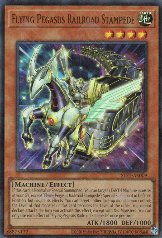 SLF1-AE009 Flying Pegasus Railroad Stampede (UR)