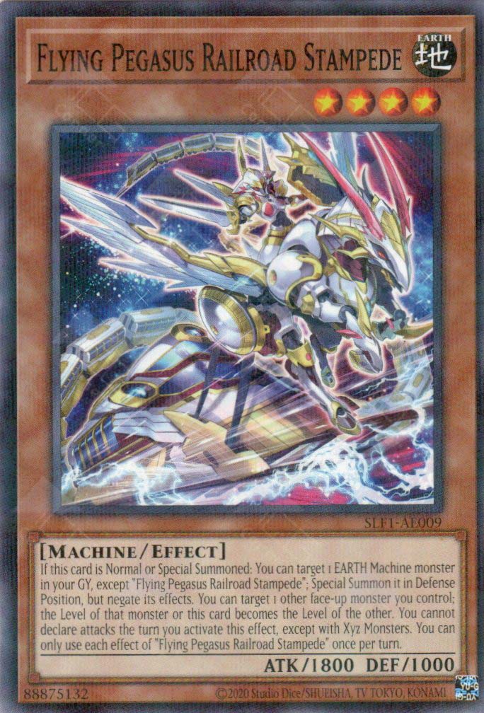 SLF1-AE009 Flying Pegasus Railroad Stampede (P-N) (Alternate Art)