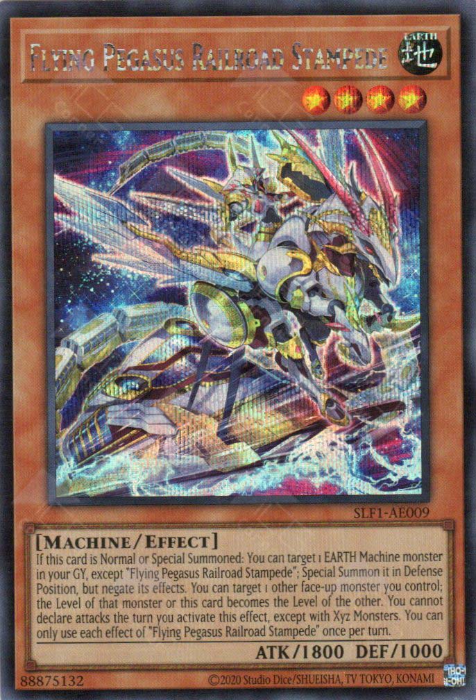 SLF1-AE009 Flying Pegasus Railroad Stampede (SER) (Alternate Art)