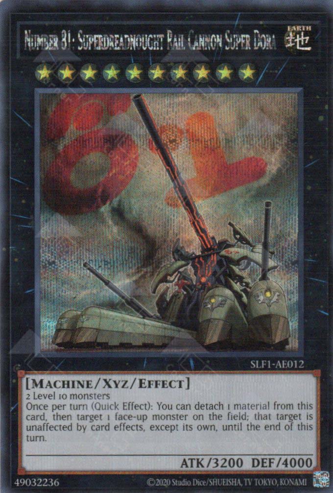 SLF1-AE012 Number 81: Superdreadnought Rail Cannon Super Dora (SER)