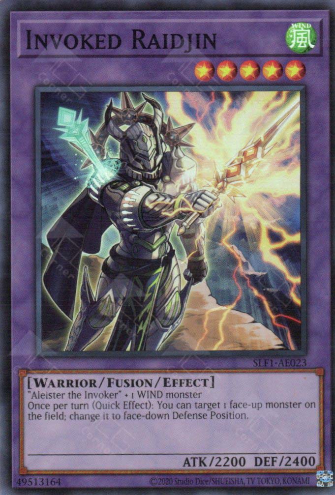 SLF1-AE023 Invoked Raidjin (SR) – TCG Corner