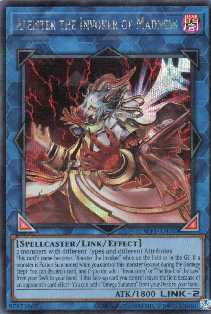 SLF1-AE030 Aleister the Invoker of Madness (SER)