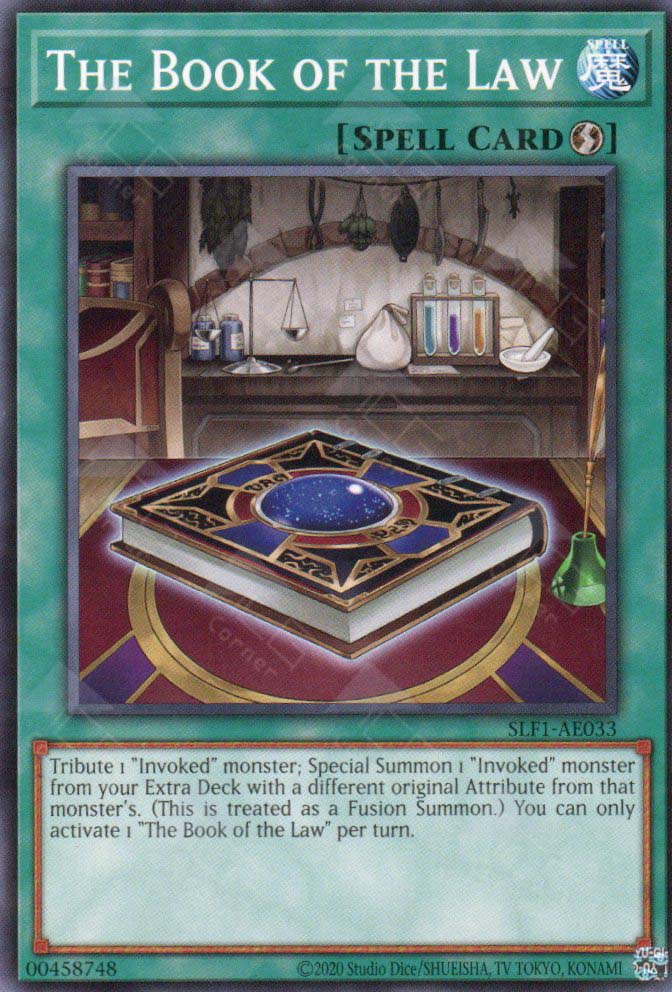 SLF1-AE033 The Book of the Law (N)