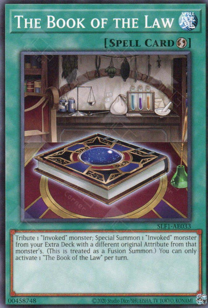 SLF1-AE033 The Book of the Law (N)