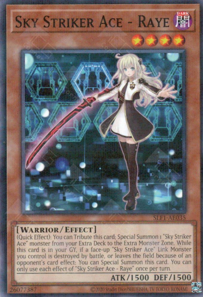 SLF1-AE035 Sky Striker Ace - Raye (P-N)