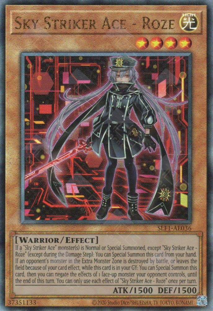 SLF1-AE036 Sky Striker Ace - Roze (UL) (Alternate Art)