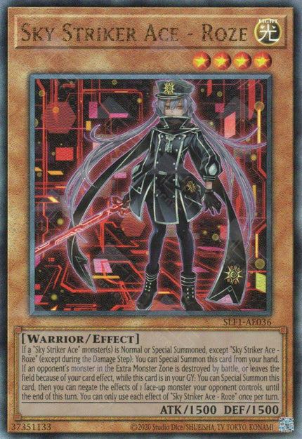 SLF1-AE036 Sky Striker Ace - Roze (UL) (Alternate Art)